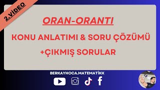 ORANORANTI 2 VİDEO I ÇIKMIŞ SORULAR PDF AÇIKLAMADA yks ösym maths matematik tyt kpss [upl. by Sylas902]