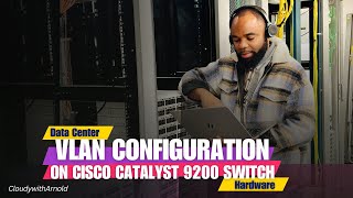 How to Configure Vlan on Cisco Catalyst 9200 for Beginners [upl. by Htabmas716]