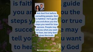 ASK GOD BEFORE CONSULTING PEOPLE  PRAYERS AND DEVOTIONALS [upl. by Aruabea]