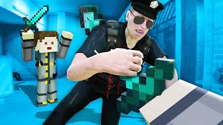 Breaking Out Of MINECRAFT JAIL Bonelab VR Mods [upl. by Mharba]