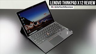 Lenovo ThinkPad X12 Detachable TabletLaptop Review [upl. by Iaoh]