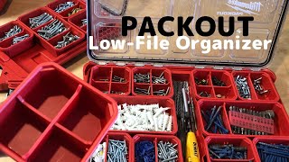 Organizer  Easy Hack🤙Hand made Partition  Milwaukee PACKOUT [upl. by Thanasi288]