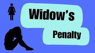 Another Reason for a Roth Conversion  The Widows Penalty [upl. by Nanahs]