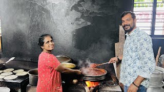 BEST BEEF AND POROTTA  village food  FREE CURRY  street food kerala [upl. by Muryh]