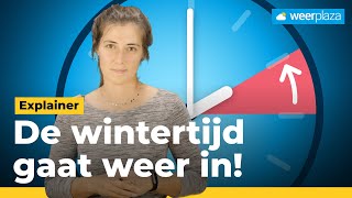 Zondag gaat de wintertijd in Wat zijn de gevolgen voor jou [upl. by Enidualc]