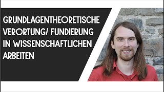 Wissenschaftliches Arbeiten Grundlagentheoretische FundierungRahmung UniHausarbeiten verfassen [upl. by Harrod]