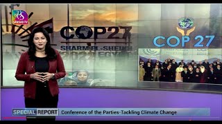 Sansad TV Special Report  COP 27  20 November 2022 [upl. by Haseena]