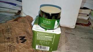 Lotus Botanicals Green Tea Day Cream SPF 20  Review Unboxing [upl. by Erna]