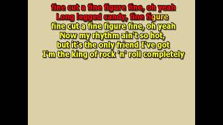 The King Of Rock N Roll Prefab Sprout best karaoke instrumental lyrics [upl. by Lynea]