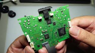 The whole process of installing Hall sensor joystick on ps5 controller [upl. by Stan]