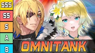 ULTIMATE OMNITANK TIER LIST 132 Heroes Ranked  Fire Emblem Heroes [upl. by Marcello967]