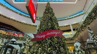 Westfield Garden State Plaza 2023 Christmas Walkthrough in 4K  Paramus NJ [upl. by Adeys]