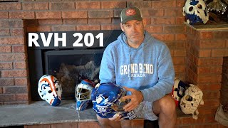 NHL GOALIE COACH RVH 201PLUS RVH FAILS  MASK DEBATE [upl. by Atat52]