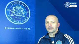 EXCLUSIVE  New Glenavon Manager Paddy McLaughlin’s First Interview with Glenavon Media  221124 [upl. by Ivey876]