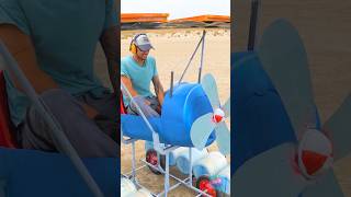 Building a DIY Seaplane with Plastic Barrels amp PVC Pipes 🌊🛩️ [upl. by Dail]