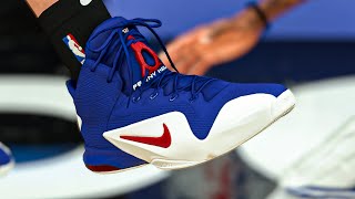 NBA 2K21 Shoe Creator  Nike Air Penny 6 quotSixersquot [upl. by Nallak]