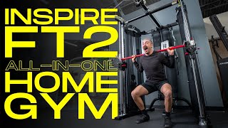 Inspire FT2 Functional Trainer Review Weight Stack amp Smith Machine [upl. by Annauqal]