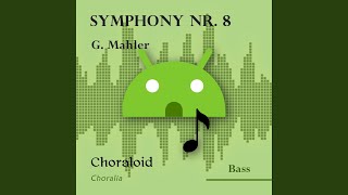 Symphony nr 8 Part I ref 54  71 choir II bass I Emphasised voice and other voices [upl. by Cypro589]