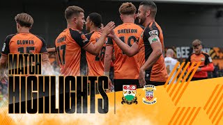 Match Highlights  Barnet FC 70 Tamworth FC [upl. by Neellek]