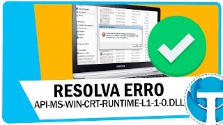 ERRO RESOLVIDO Faltando apimswincrtruntimel110dll  Windows 7 81 e 10 [upl. by Ubana333]