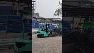 Ketika forklift berubah jadi wheel loader [upl. by Orford]