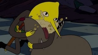 Adventure Time  Lemongrab eats Tree trunks pie [upl. by Houlberg]