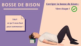 Corriger la BOSSE DE BISON  Faites cet exercice [upl. by Ellebana]