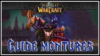 World Of Warcraft  Guide Montures  cheval de guerre squelette Fossoyeuse FR 1080p 60FPS [upl. by Bartel]