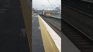 pn passing Caboolture station with good horns [upl. by Aket367]