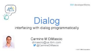 Dialog Using The WDC NodeJS SDK [upl. by Cloe]