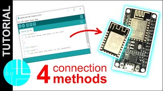 Programming ESP12E  ESP12F  NodeMCU With Arduino IDE  Step by Step Guide [upl. by Leahcimluap]