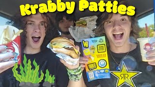 We Tried Wendys Krabby Patty Meal [upl. by Atima]