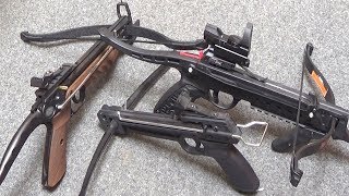 Types of Pistol Crossbows [upl. by Combs]