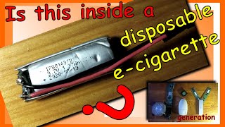 Opening vape  Reuse of lithium ion batteries  diy generation [upl. by Gilles]