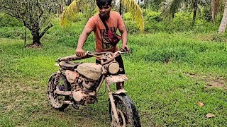 FULL RESTORATION • 1981 Honda CB100 Abandoned  Full TimeLapse [upl. by Doralynne]