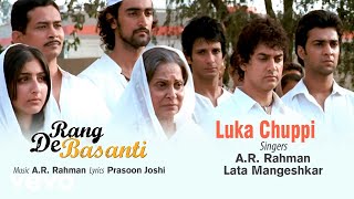 AR Rahman  Luka Chuppi Best Audio SongRang De BasantiAamir KhanLata MangeshkarSoha [upl. by Albemarle]