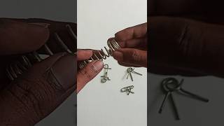 Spring Wire Puzzle shortsvideo shorts puzzle [upl. by Roderick]