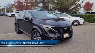 2023 Nissan Ariya ENGAGE Sport Utility Sacramneto Roseville Elk Grove Folsom Stockton [upl. by Nyltiak]