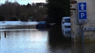 Vendée le centre de TalmontSaintHilaire inondé [upl. by Murage647]