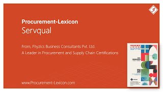 Servqual from Procurement Lexicon [upl. by Jarnagin]