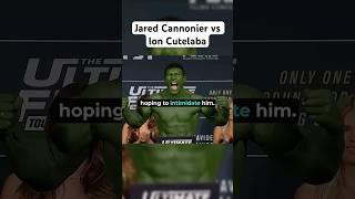 Jared Cannonier vs lon Cutelaba mma ufc boxing [upl. by Eden]