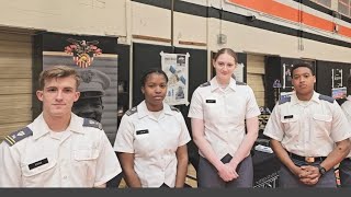 West Point Cadets Intro their Area of STEM Education at TriState Engineering Expo April 14 2024 [upl. by Aketal]