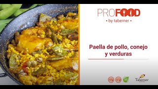 Paella de Pollo Conejo y Verduras [upl. by Eras]