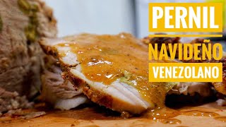 PERNIL NAVIDEÑO VENEZOLANO  PERNIL DE COCHINO  Receta fácil [upl. by Elamef]