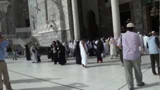 Walking to Masjidil Haram from Alghanaim Hotelbehind Le meridien Makkah [upl. by Grenville141]