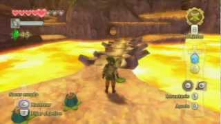 Let´s Play Zelda Skyward Sword 8 El volcán ¿Habrá enemigos de fuego aquí [upl. by Ferwerda126]