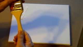 How To Gesso A Canvas For Oil Painting [upl. by Emarie]