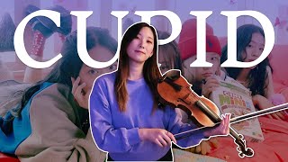 quotCUPIDquot  FIFTY FIFTY Violin Cover Free Sheets [upl. by Conni936]