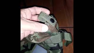 Molle ll Radio pouch Woodland [upl. by Epuladaugairam]