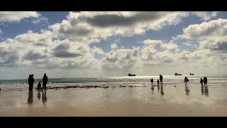 Walking Tour Falmouth Town Train Station to Gyllyngvase Beach [upl. by Malek966]